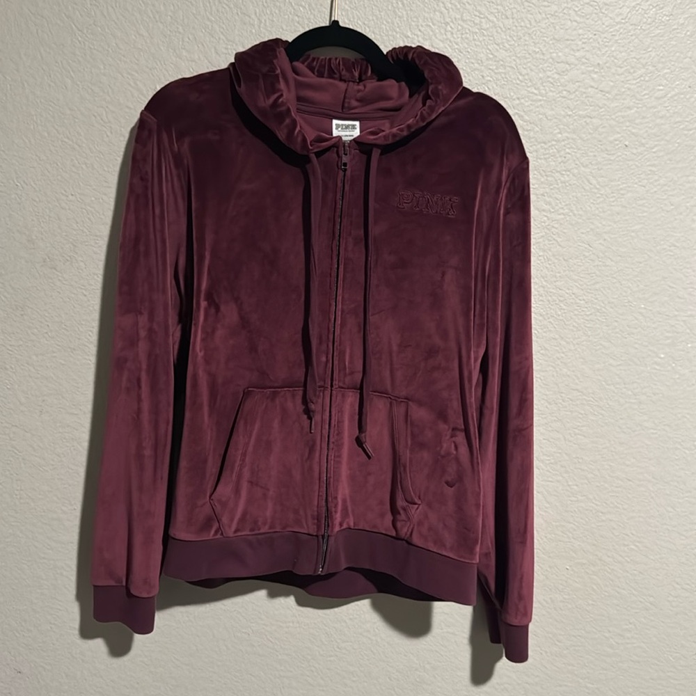 Pink purple hoodie size Large